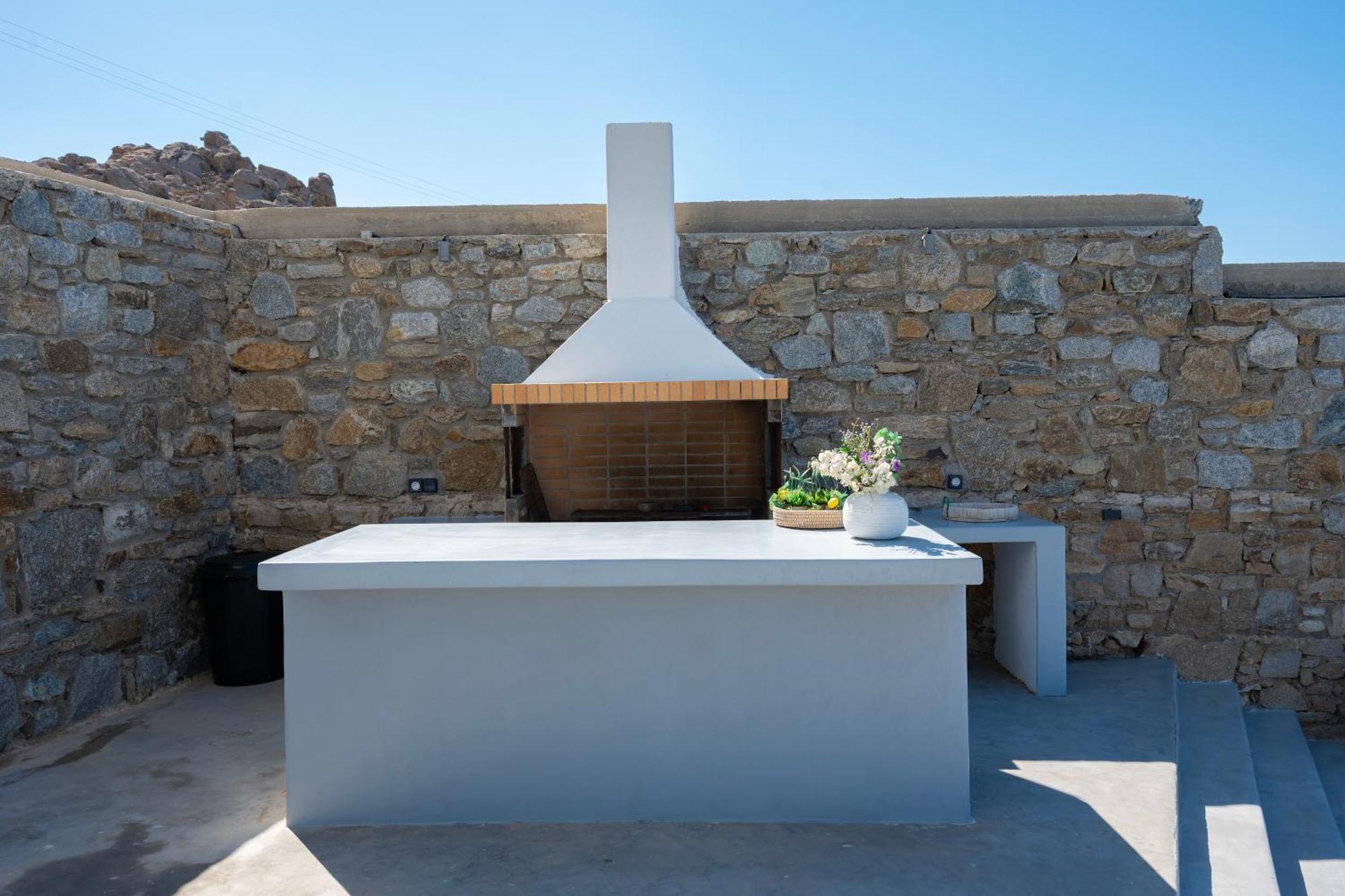 Villa Anema Mykonos - Blue Views Mykonos Villas Mykonos Town 外观 照片