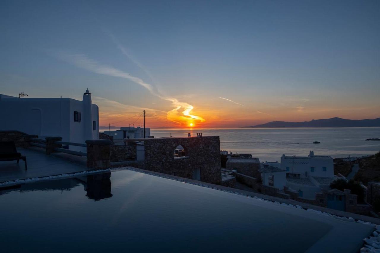 Villa Anema Mykonos - Blue Views Mykonos Villas Mykonos Town 外观 照片