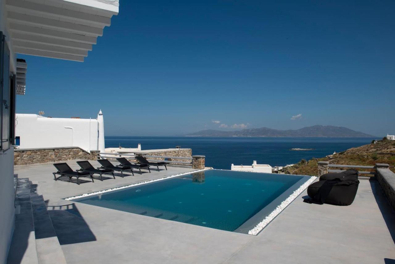 Villa Anema Mykonos - Blue Views Mykonos Villas Mykonos Town 外观 照片