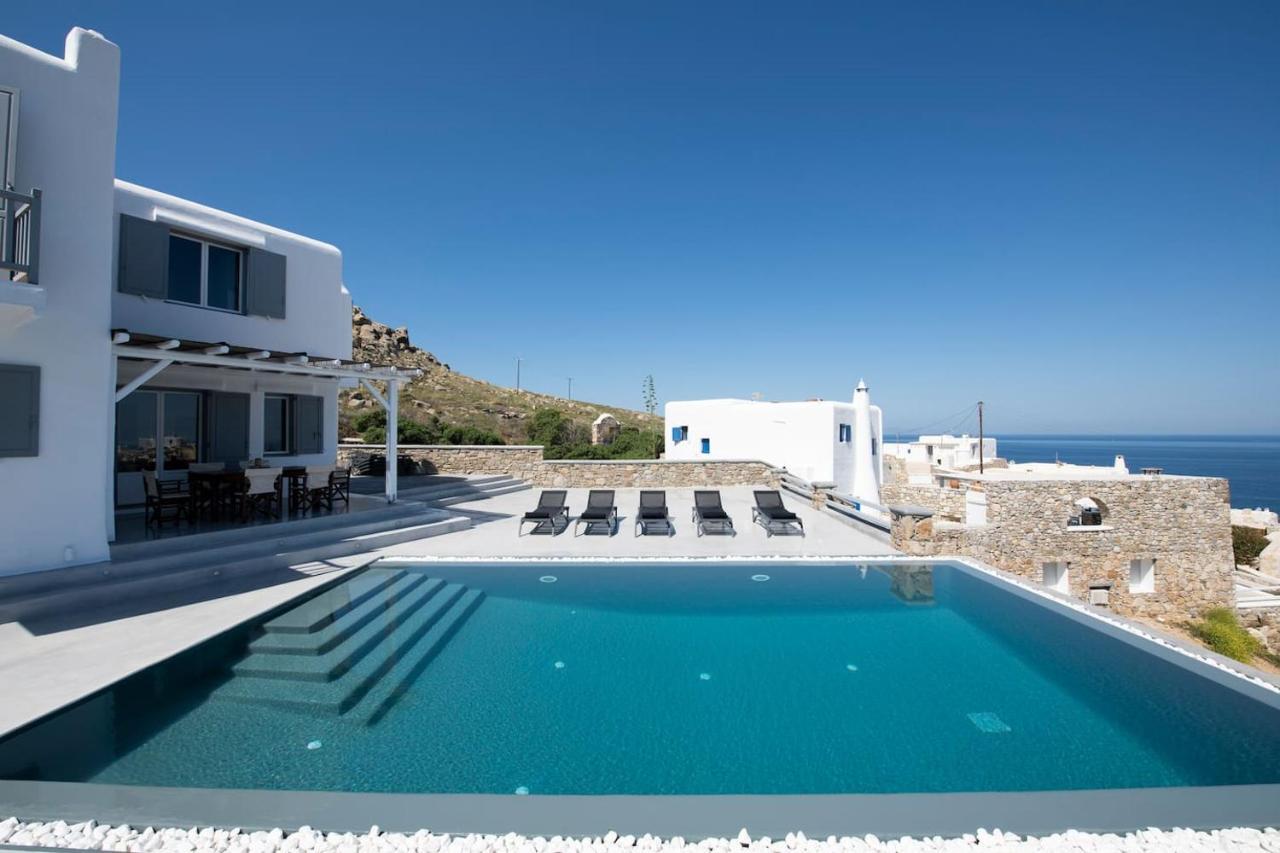 Villa Anema Mykonos - Blue Views Mykonos Villas Mykonos Town 外观 照片