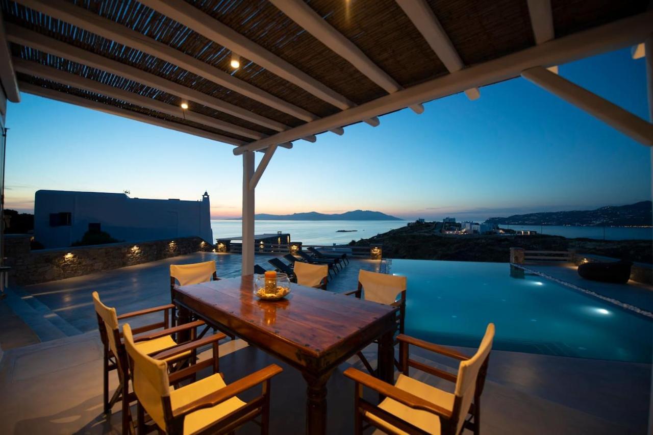 Villa Anema Mykonos - Blue Views Mykonos Villas Mykonos Town 外观 照片