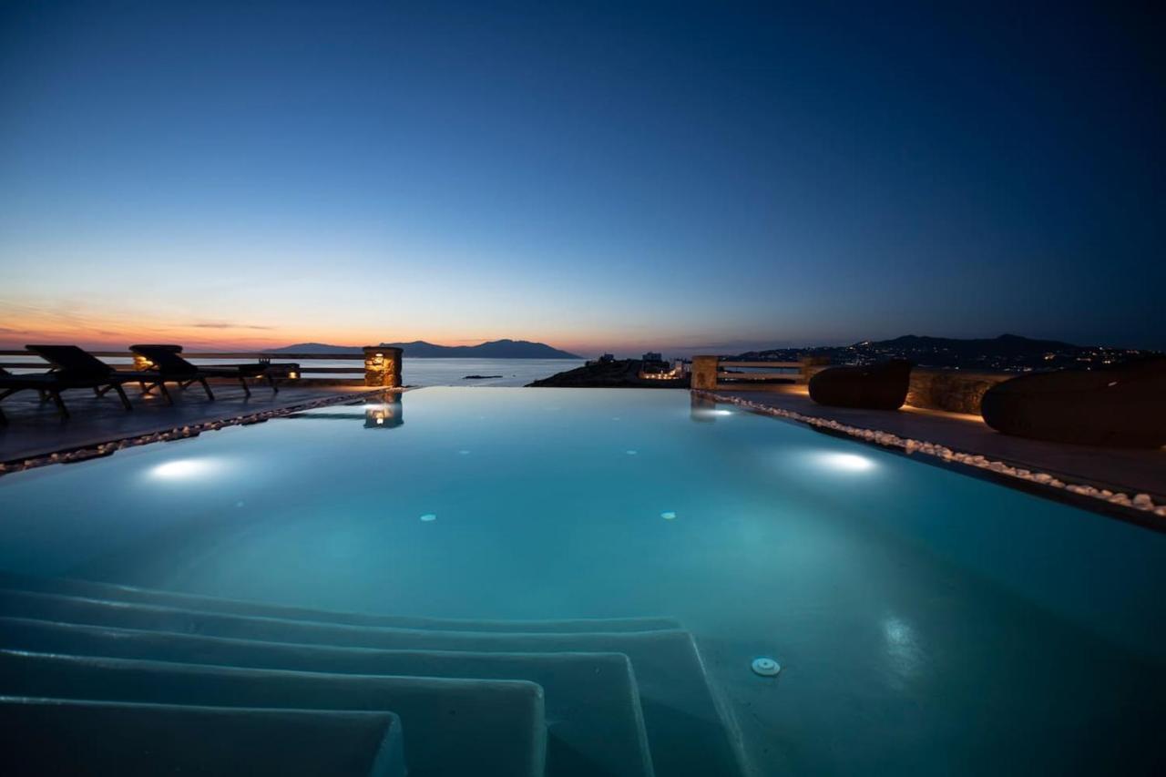Villa Anema Mykonos - Blue Views Mykonos Villas Mykonos Town 外观 照片