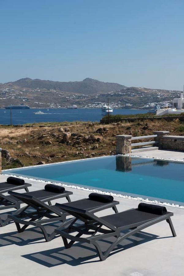 Villa Anema Mykonos - Blue Views Mykonos Villas Mykonos Town 外观 照片